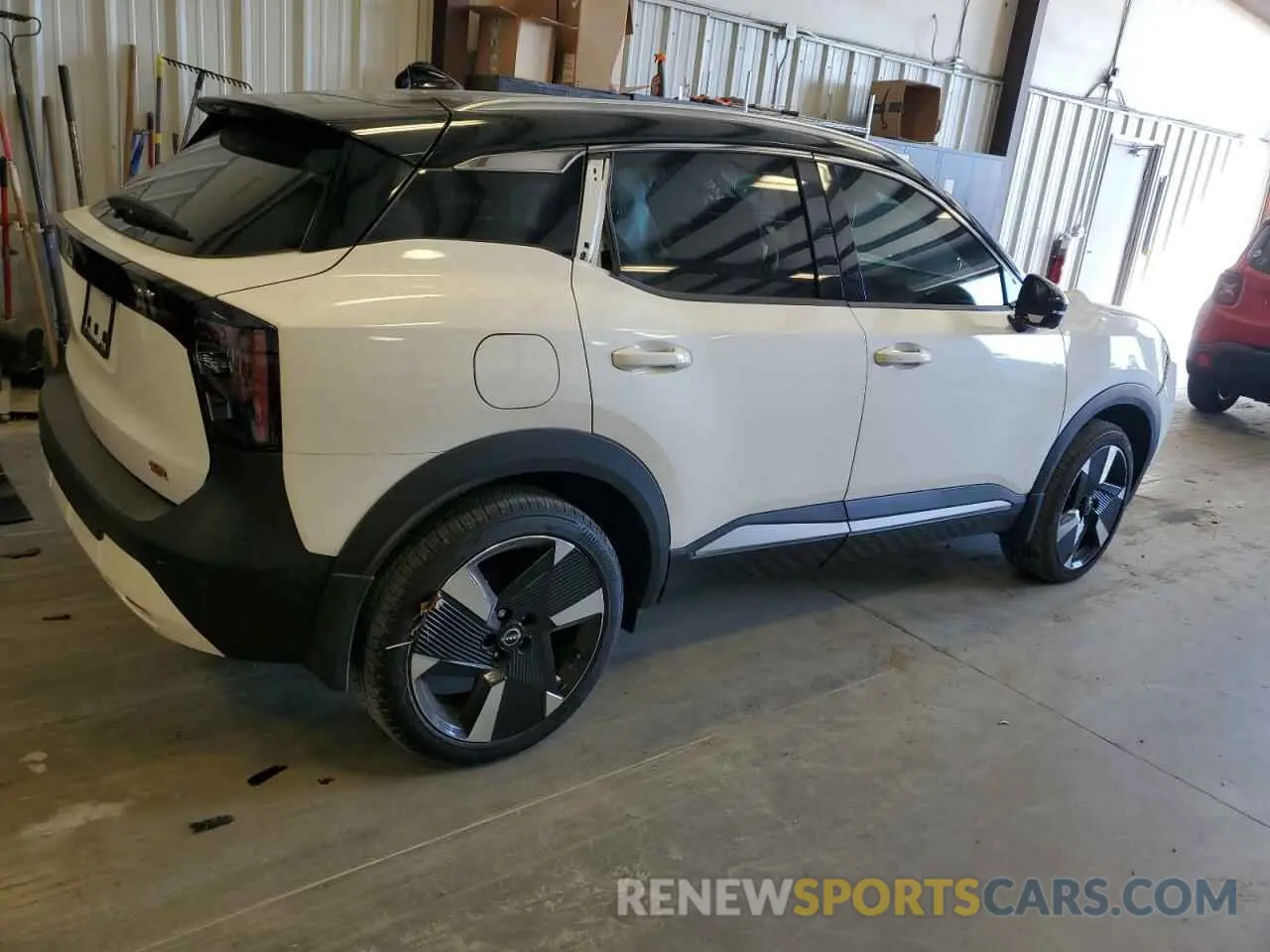 3 fotografías del automóvil dañado 3N8AP6DCXSL307662 NISSAN KICKS 2025