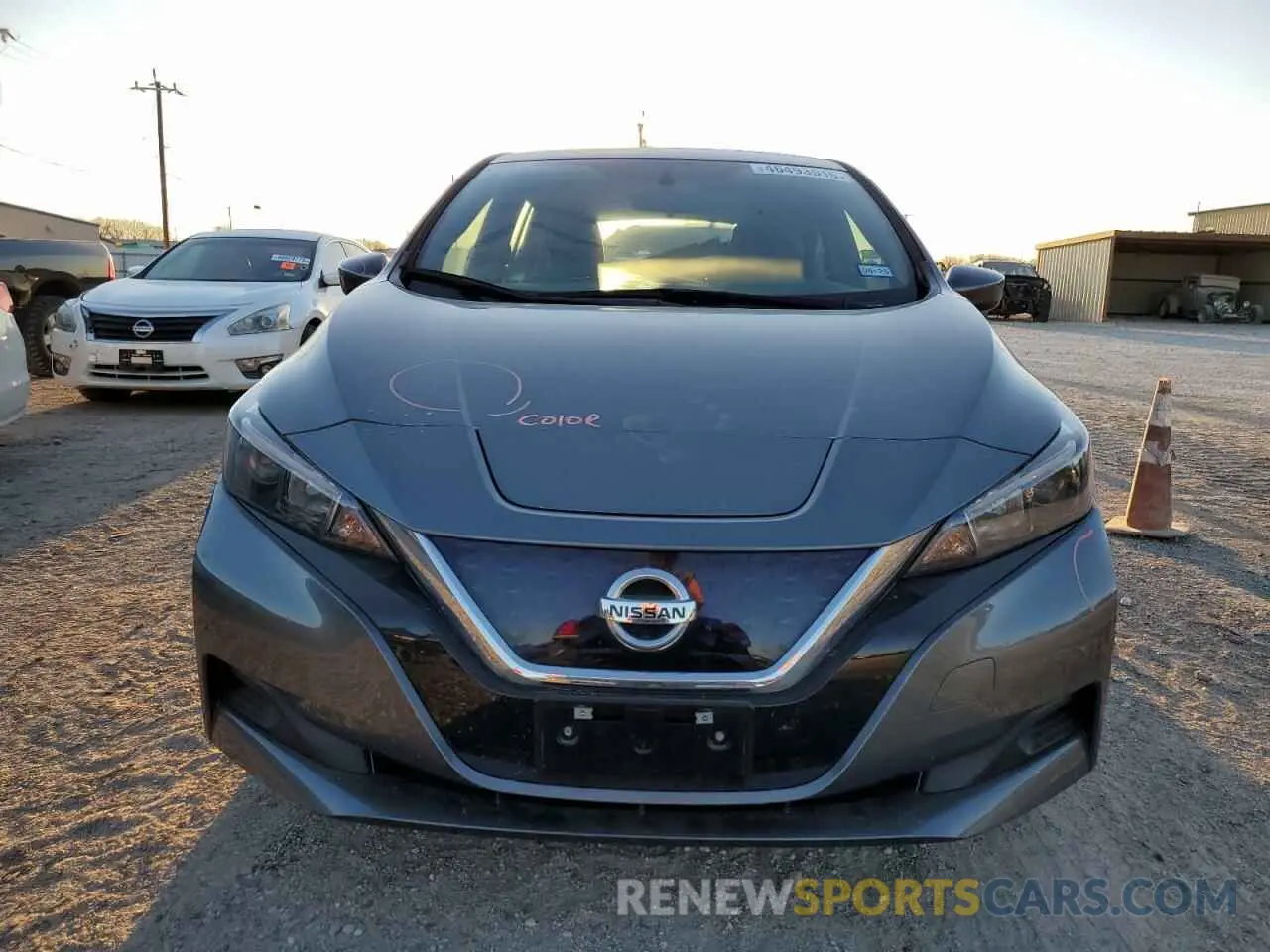 5 fotografías del automóvil dañado 1N4AZ1CP0KC321679 NISSAN LEAF 2019