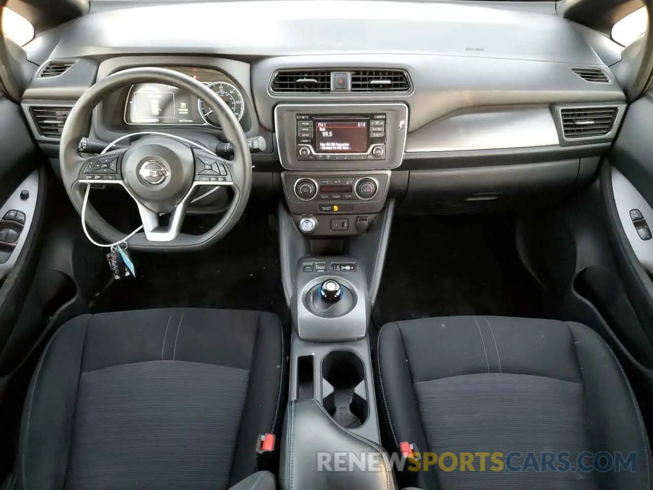 8 fotografías del automóvil dañado 1N4AZ1CP0KC321679 NISSAN LEAF 2019