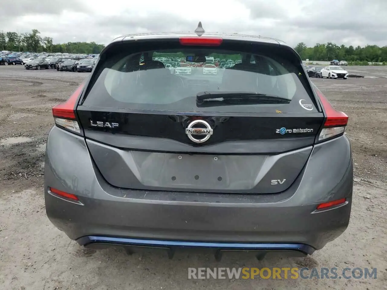 6 fotografías del automóvil dañado 1N4AZ1CP1KC302364 NISSAN LEAF 2019