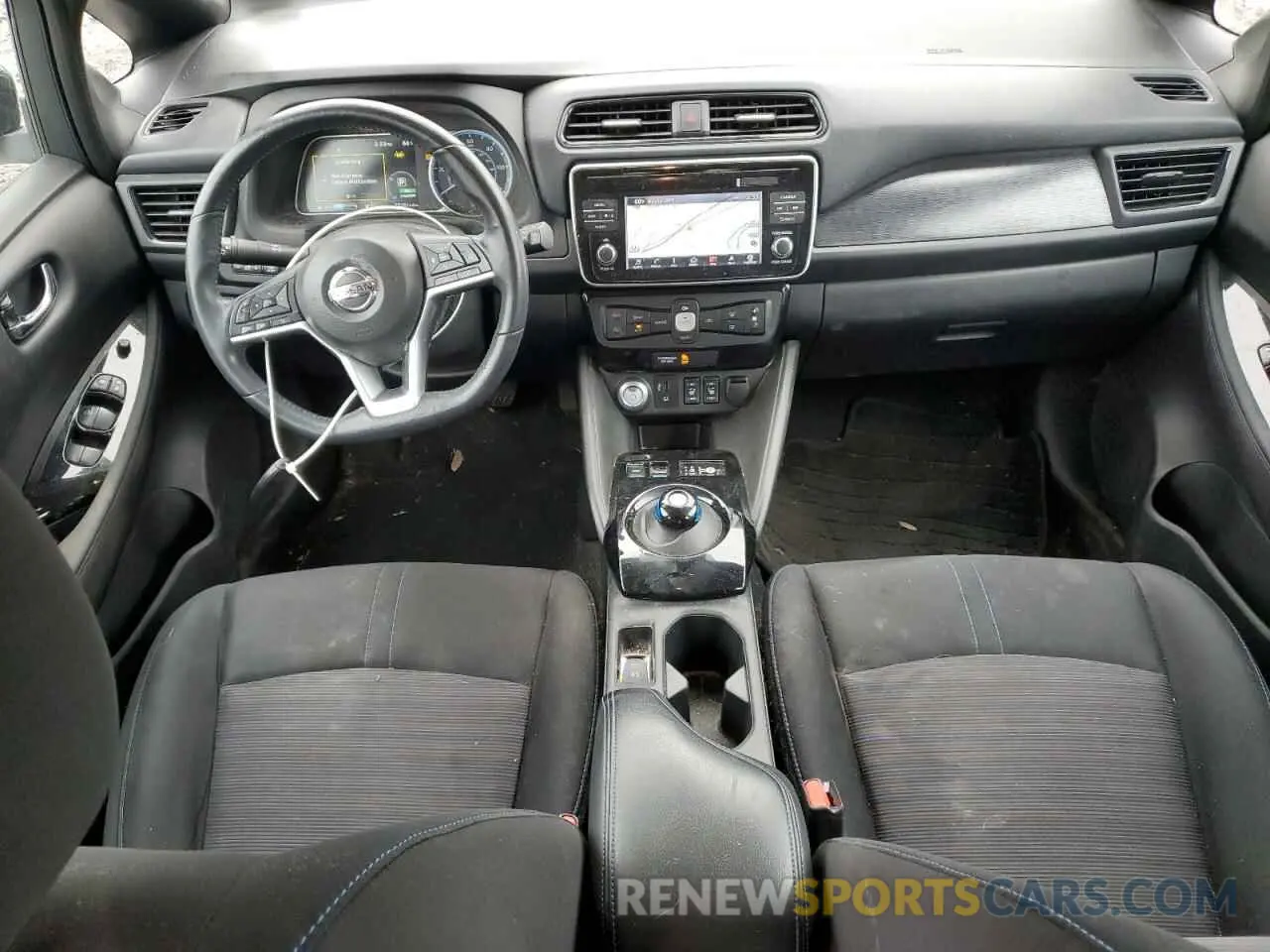 8 fotografías del automóvil dañado 1N4AZ1CP1KC306320 NISSAN LEAF 2019