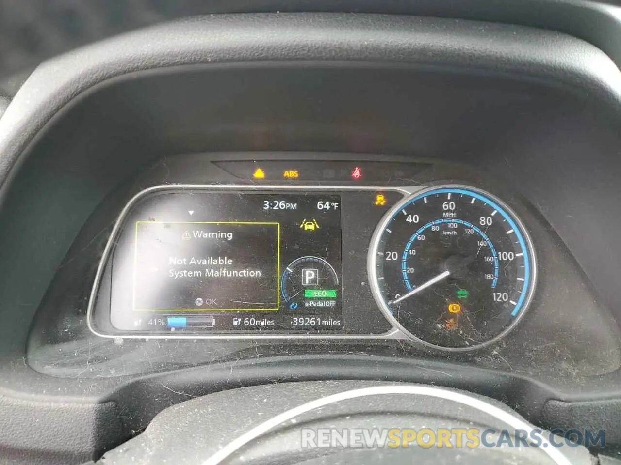 9 fotografías del automóvil dañado 1N4AZ1CP1KC306320 NISSAN LEAF 2019