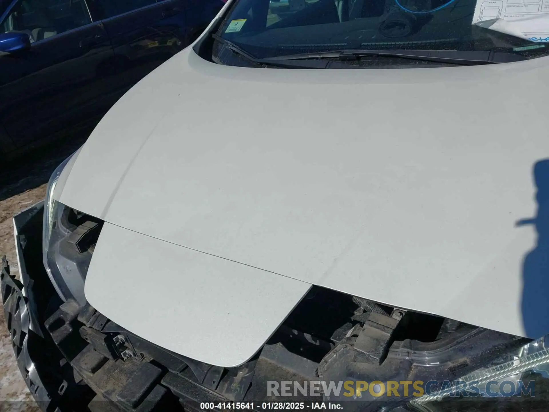 10 fotografías del automóvil dañado 1N4AZ1CP3KC305704 NISSAN LEAF 2019