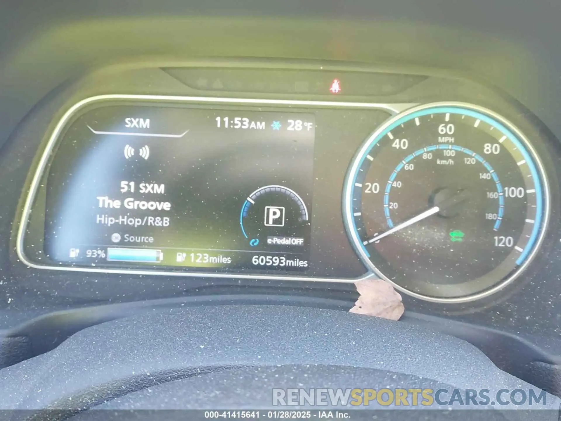 7 fotografías del automóvil dañado 1N4AZ1CP3KC305704 NISSAN LEAF 2019