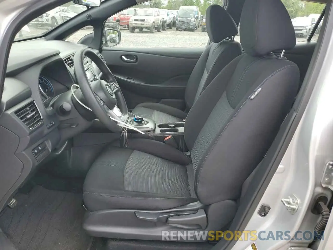 7 fotografías del automóvil dañado 1N4AZ1CP3KC307985 NISSAN LEAF 2019