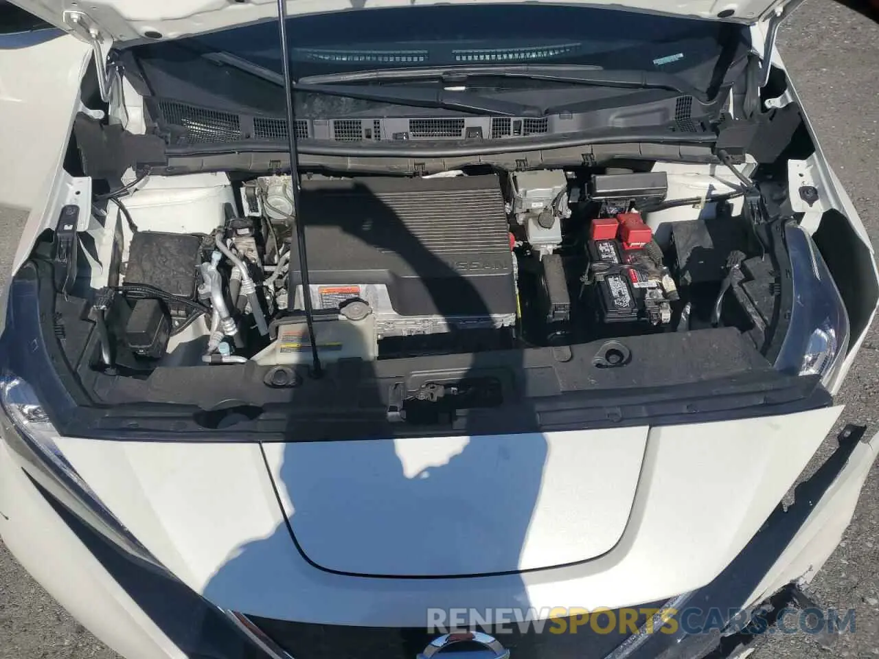 11 fotografías del automóvil dañado 1N4AZ1CP5KC302755 NISSAN LEAF 2019