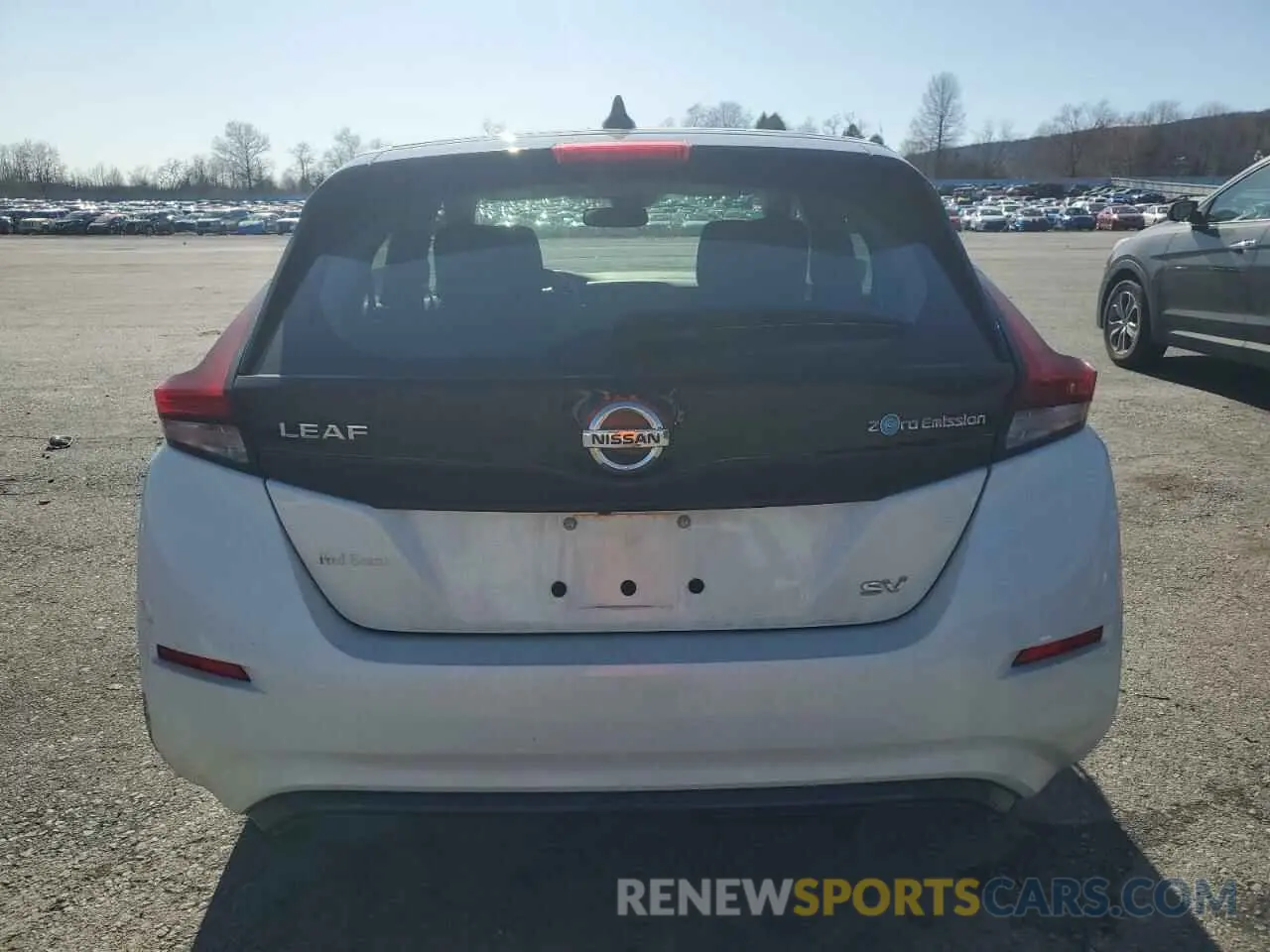 6 fotografías del automóvil dañado 1N4AZ1CP5KC302755 NISSAN LEAF 2019