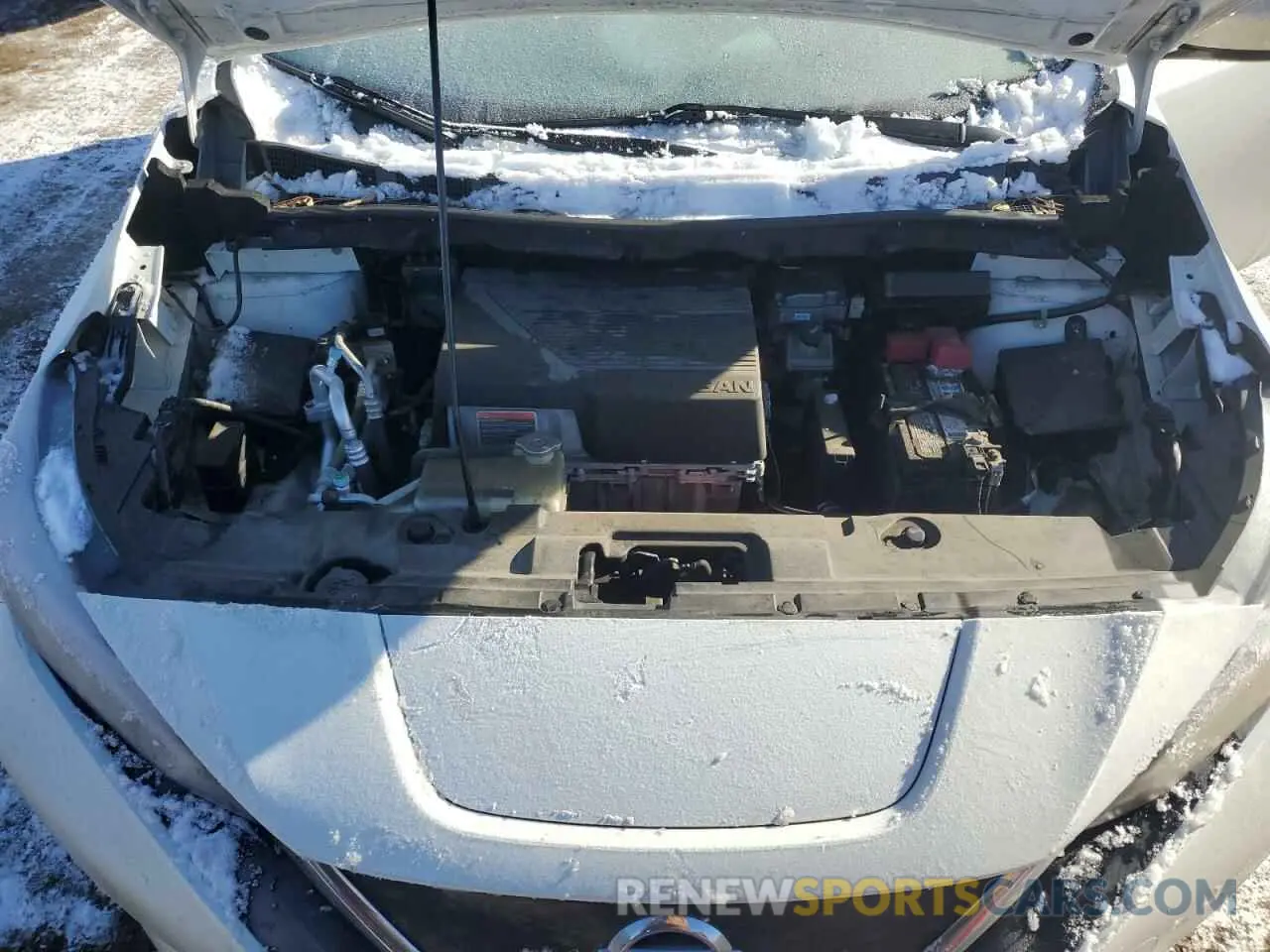 11 fotografías del automóvil dañado 1N4AZ1CP5KC310287 NISSAN LEAF 2019