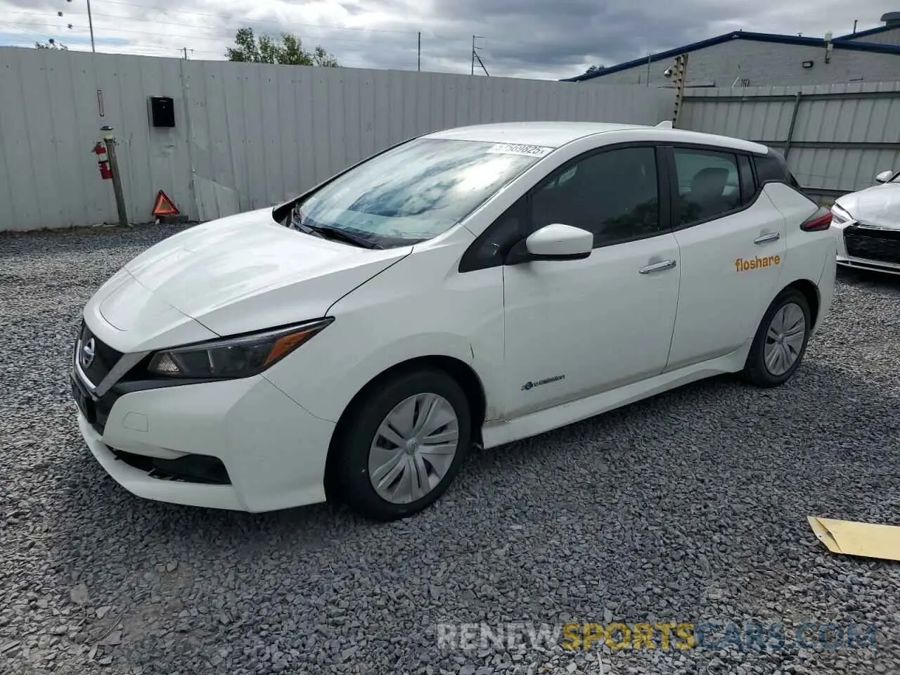 1 fotografías del automóvil dañado 1N4AZ1CP6KC300836 NISSAN LEAF 2019