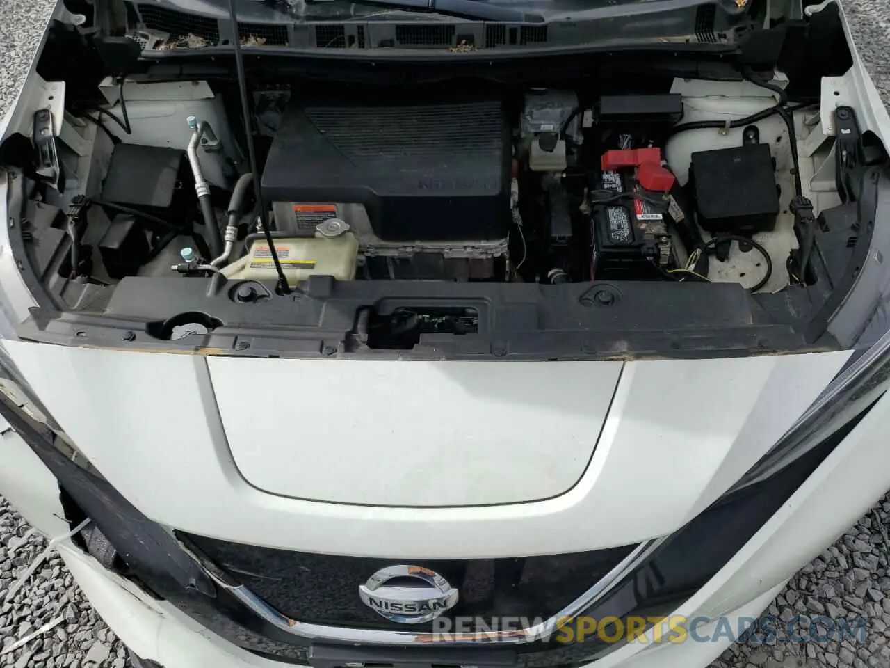 11 fotografías del automóvil dañado 1N4AZ1CP6KC300836 NISSAN LEAF 2019