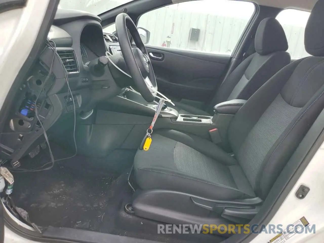 7 fotografías del automóvil dañado 1N4AZ1CP6KC300836 NISSAN LEAF 2019