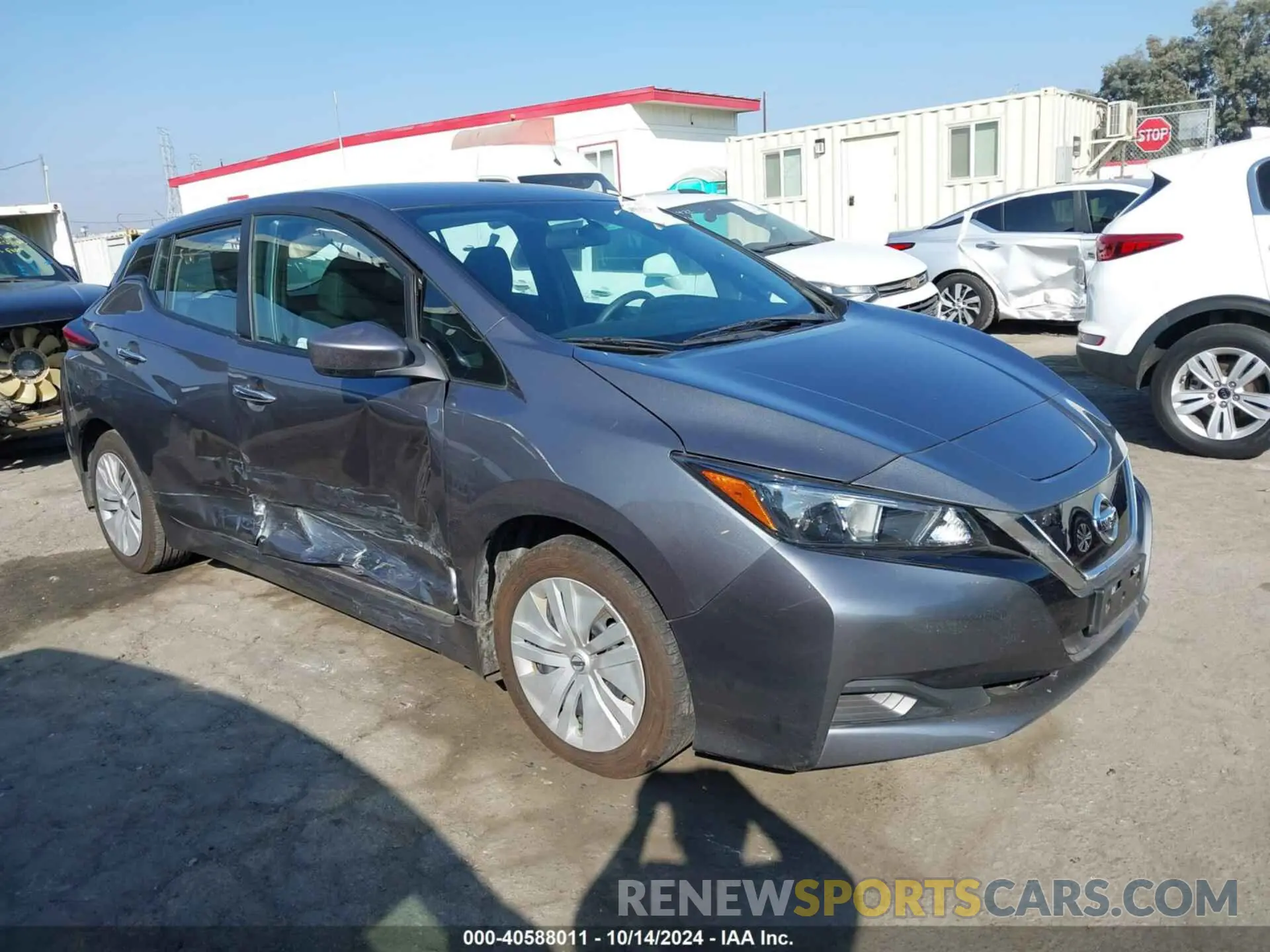 1 fotografías del automóvil dañado 1N4AZ1CP6KC312968 NISSAN LEAF 2019