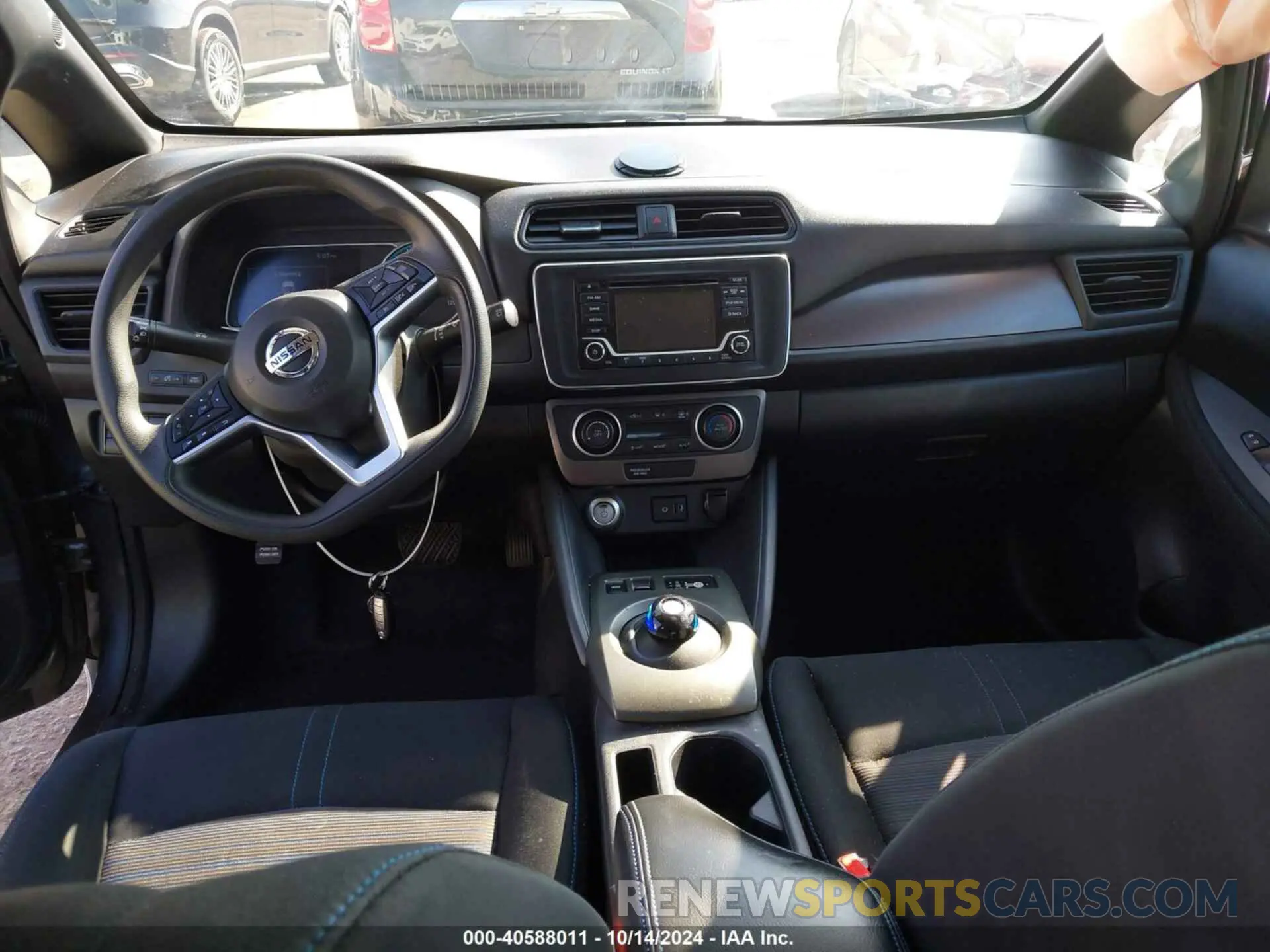 5 fotografías del automóvil dañado 1N4AZ1CP6KC312968 NISSAN LEAF 2019