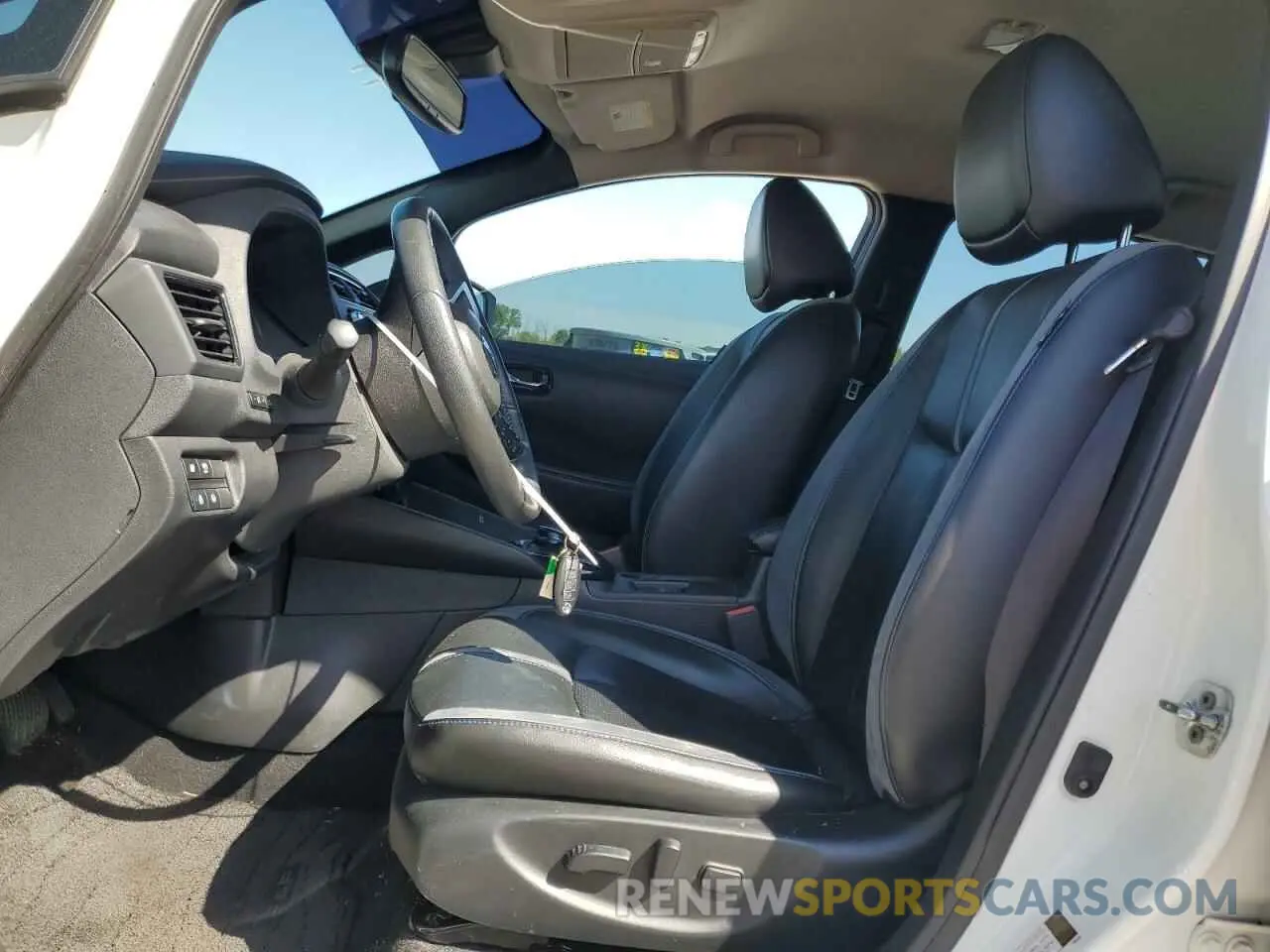 7 fotografías del automóvil dañado 1N4BZ1CP1KC313627 NISSAN LEAF 2019