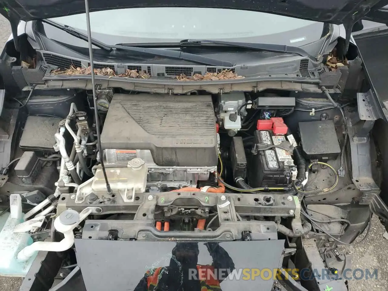 11 fotografías del automóvil dañado 1N4BZ1CP2KC318044 NISSAN LEAF 2019