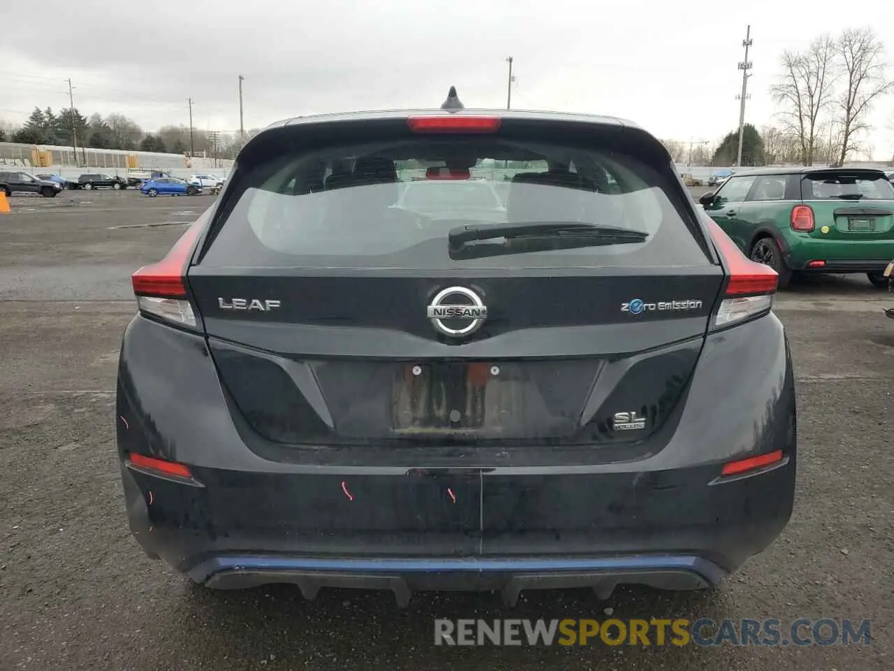 6 fotografías del automóvil dañado 1N4BZ1CP2KC318044 NISSAN LEAF 2019