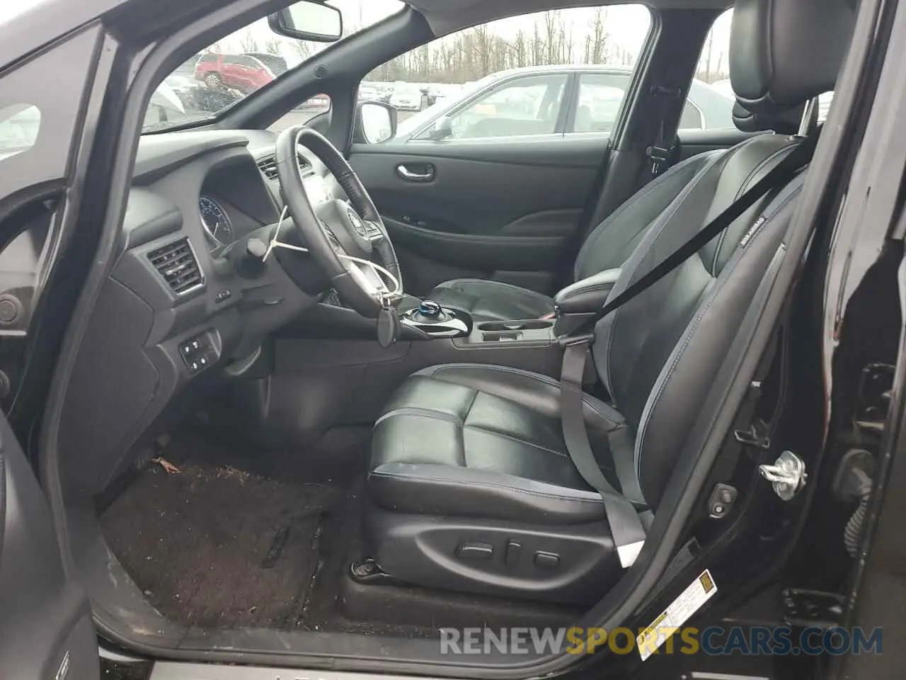 7 fotografías del automóvil dañado 1N4BZ1CP2KC318044 NISSAN LEAF 2019