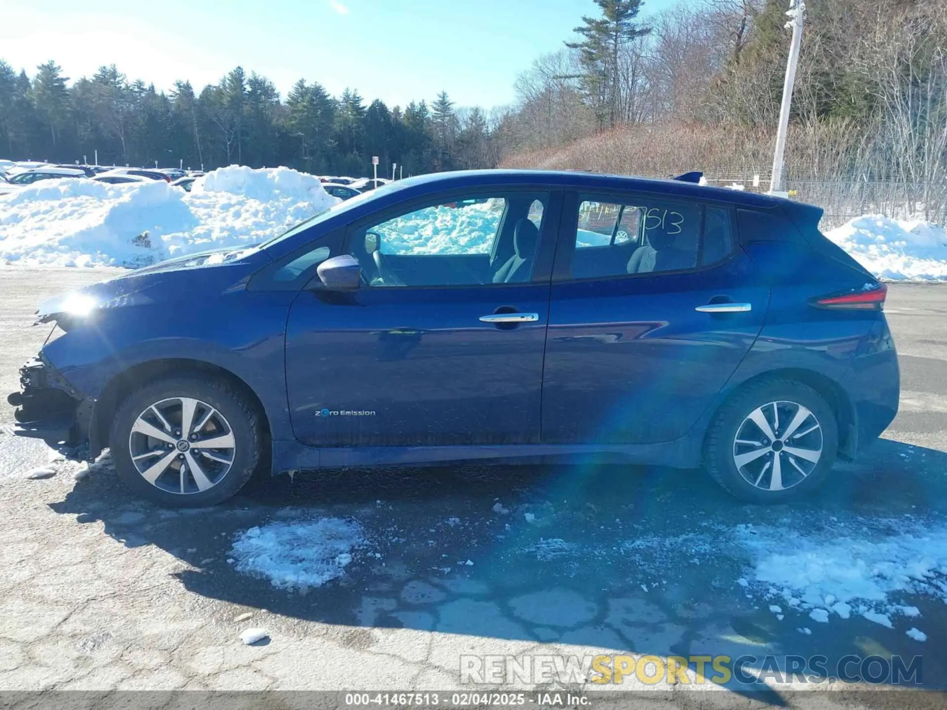 14 fotografías del automóvil dañado 1N4BZ1CP3KC320319 NISSAN LEAF 2019