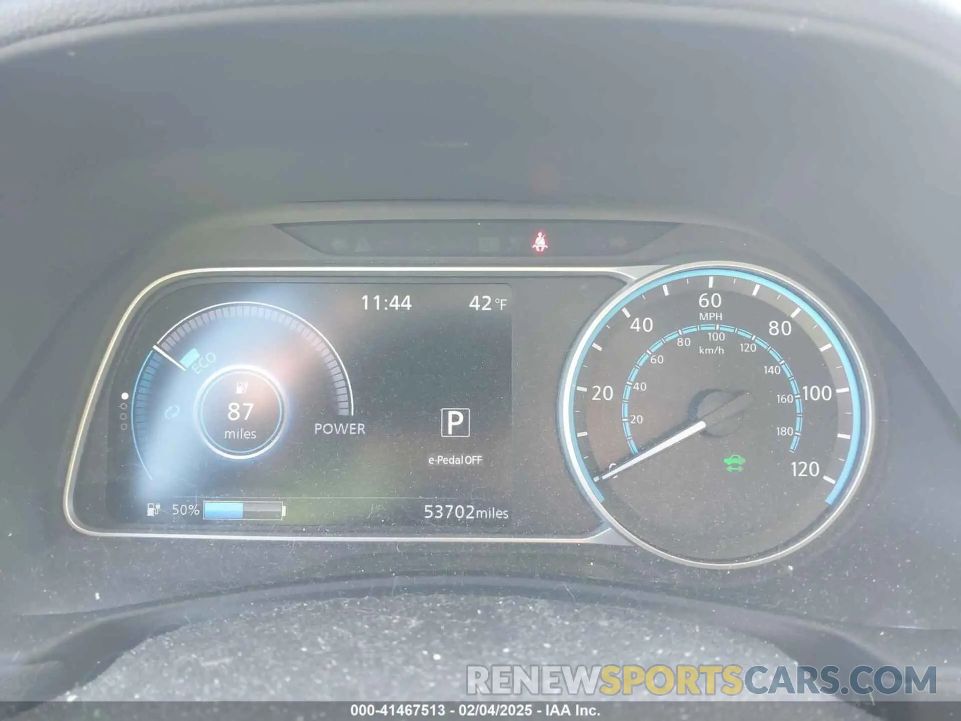 7 fotografías del automóvil dañado 1N4BZ1CP3KC320319 NISSAN LEAF 2019