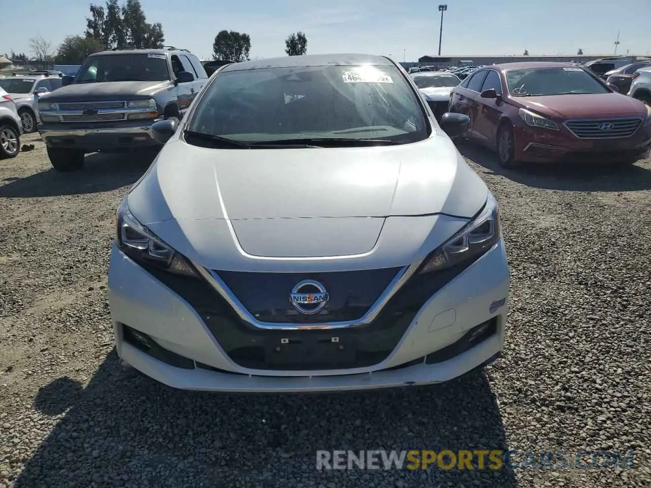 5 fotografías del automóvil dañado 1N4BZ1CP4KC312584 NISSAN LEAF 2019