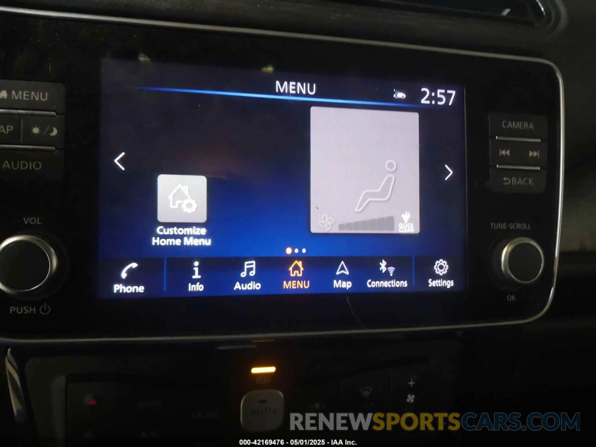18 fotografías del automóvil dañado 1N4BZ1CP7KC317374 NISSAN LEAF 2019