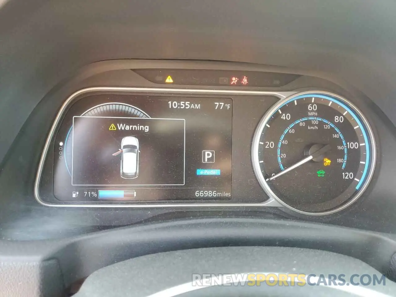 9 fotografías del automóvil dañado 1N4BZ1CP9KC320888 NISSAN LEAF 2019