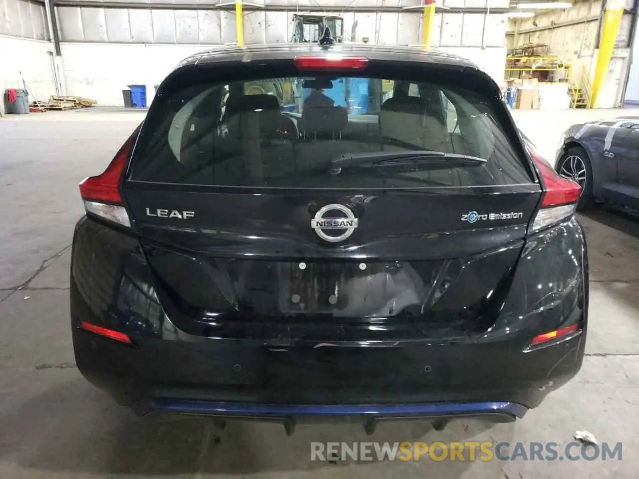 6 fotografías del automóvil dañado 1N4AZ1BP9LC311168 NISSAN LEAF 2020
