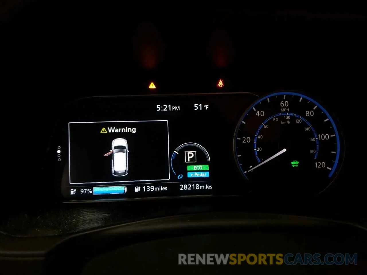 9 fotografías del automóvil dañado 1N4AZ1BP9LC311168 NISSAN LEAF 2020