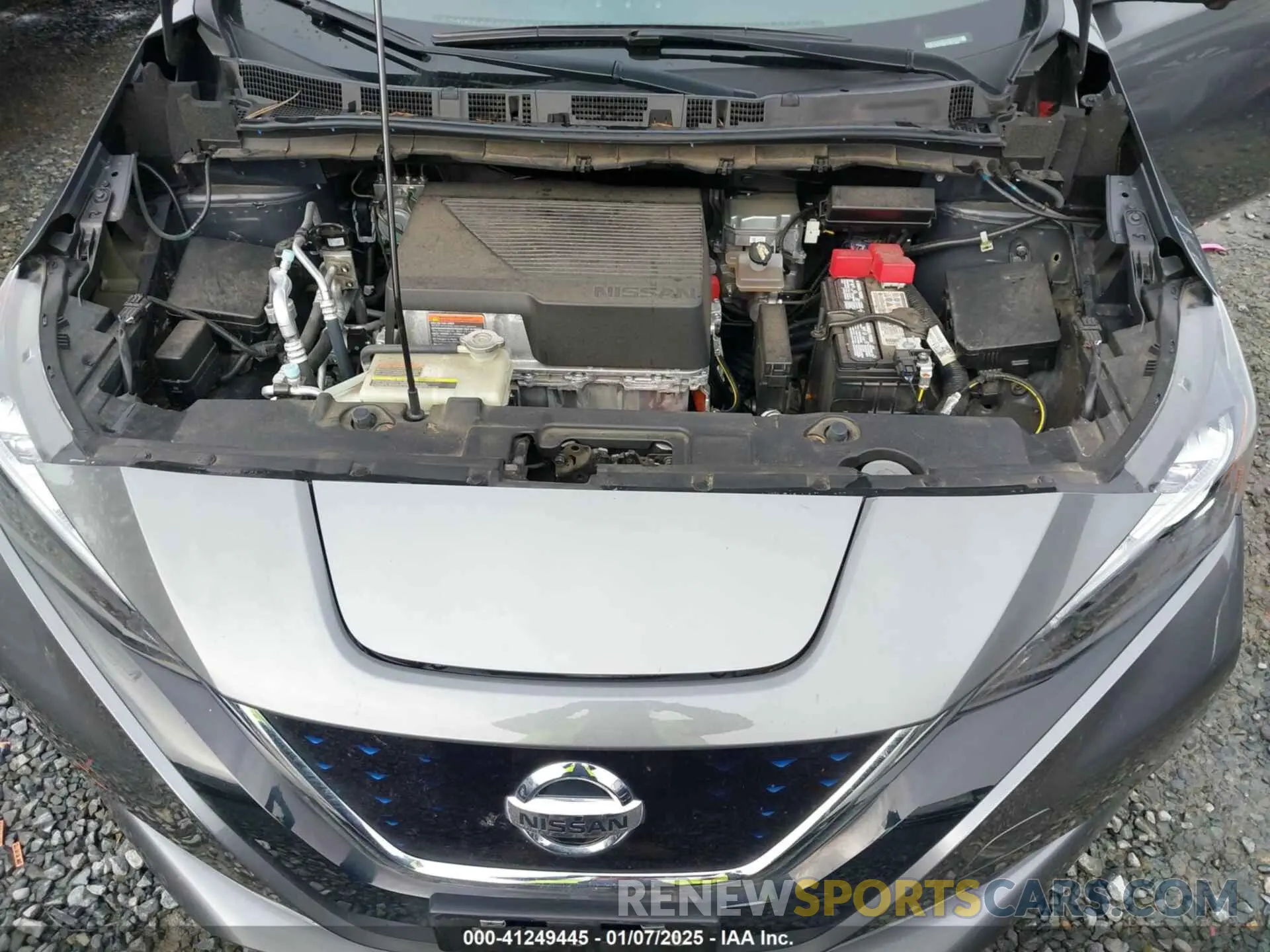 10 fotografías del automóvil dañado 1N4AZ1CPXLC301389 NISSAN LEAF 2020