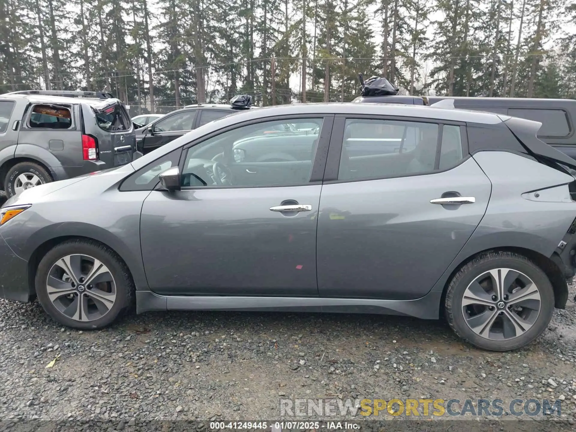 15 fotografías del automóvil dañado 1N4AZ1CPXLC301389 NISSAN LEAF 2020