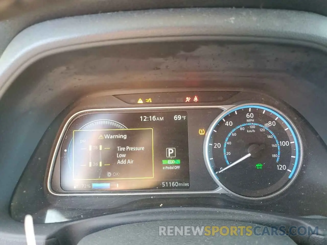 9 fotografías del automóvil dañado 1N4AZ1CPXLC306981 NISSAN LEAF 2020