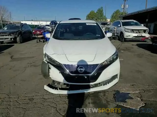 11 fotografías del automóvil dañado 1N4BZ1BP8LC310193 NISSAN LEAF 2020