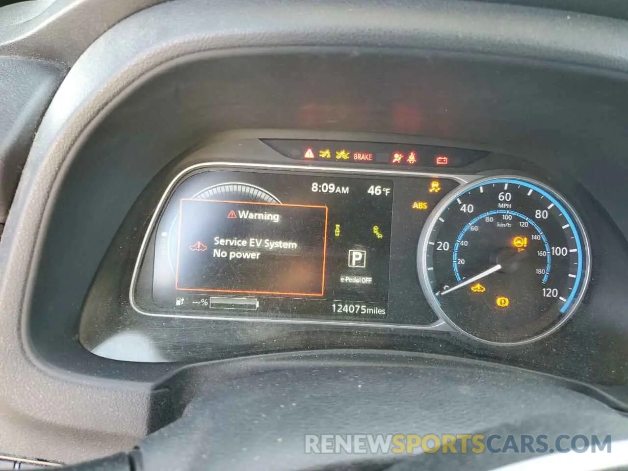9 fotografías del automóvil dañado 1N4BZ1BP8LC310193 NISSAN LEAF 2020