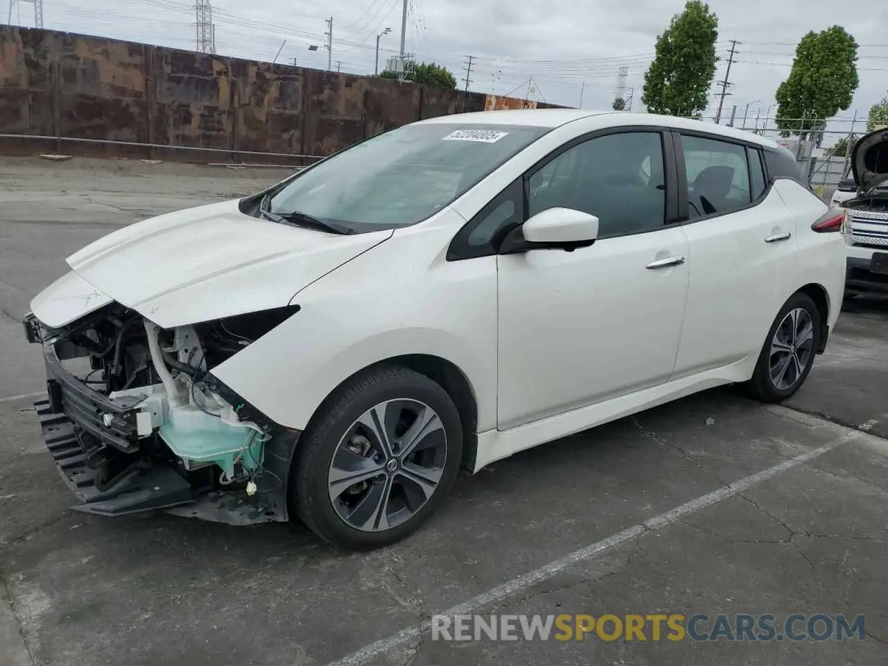 1 fotografías del automóvil dañado 1N4BZ1CP2LC301620 NISSAN LEAF 2020
