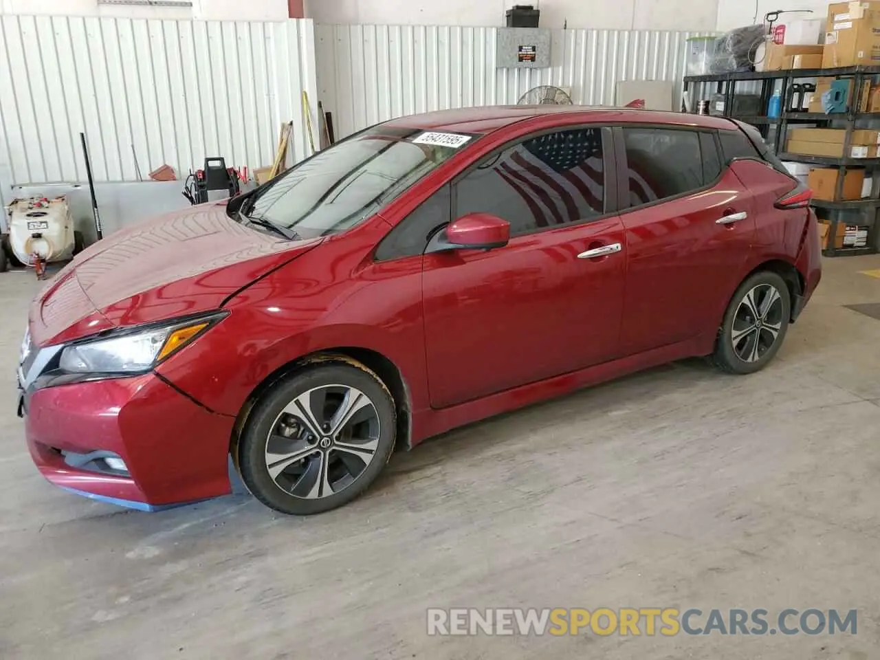 1 fotografías del automóvil dañado 1N4BZ1CP2LC306249 NISSAN LEAF 2020