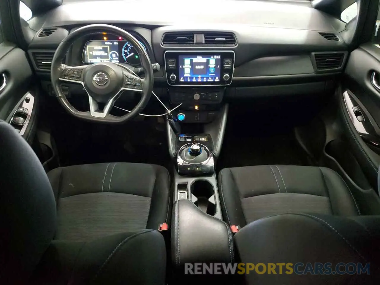 8 fotografías del automóvil dañado 1N4BZ1CP2LC306249 NISSAN LEAF 2020