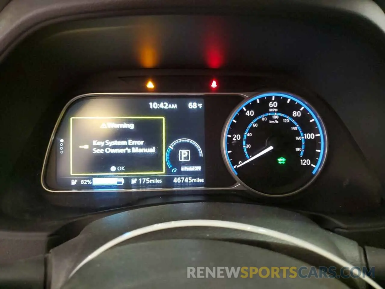 9 fotografías del automóvil dañado 1N4BZ1CP2LC306249 NISSAN LEAF 2020