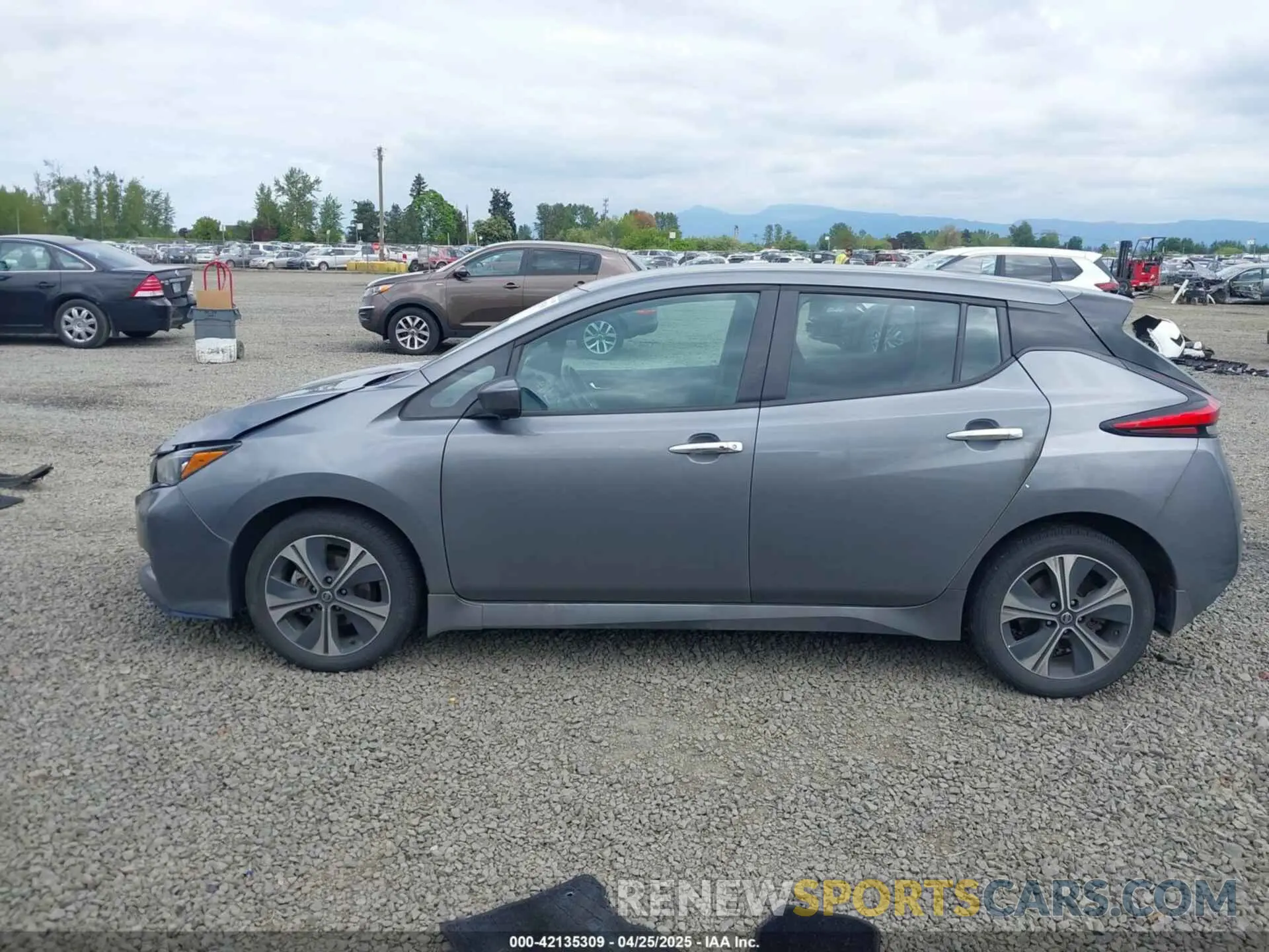 14 fotografías del automóvil dañado 1N4BZ1CP6LC304083 NISSAN LEAF 2020
