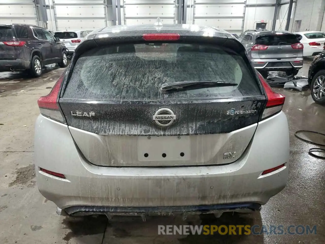 6 fotografías del automóvil dañado 1N4BZ1CP8LC308684 NISSAN LEAF 2020