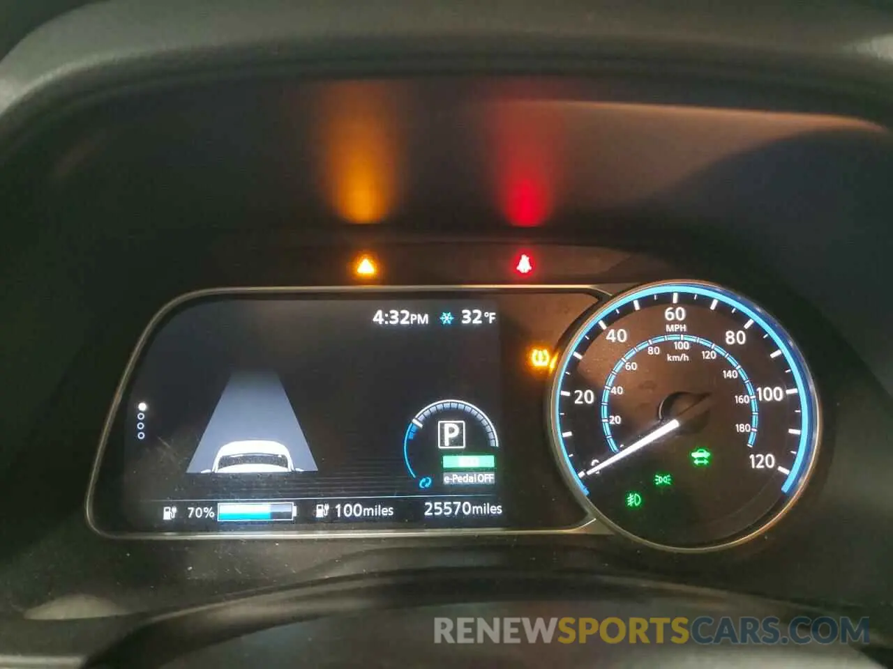 9 fotografías del automóvil dañado 1N4BZ1CP8LC308684 NISSAN LEAF 2020
