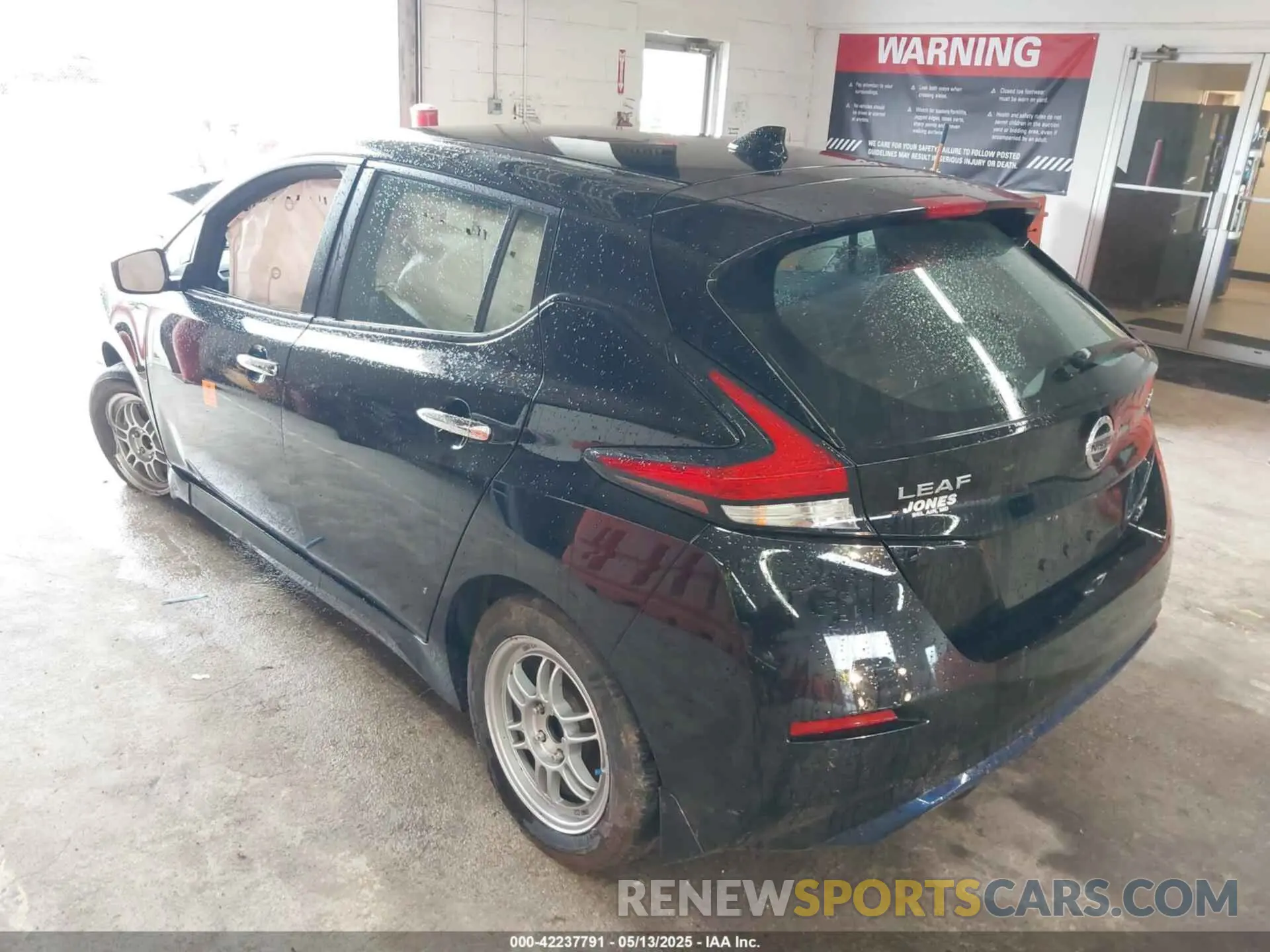 3 fotografías del automóvil dañado 1N4BZ1CPXLC301669 NISSAN LEAF 2020