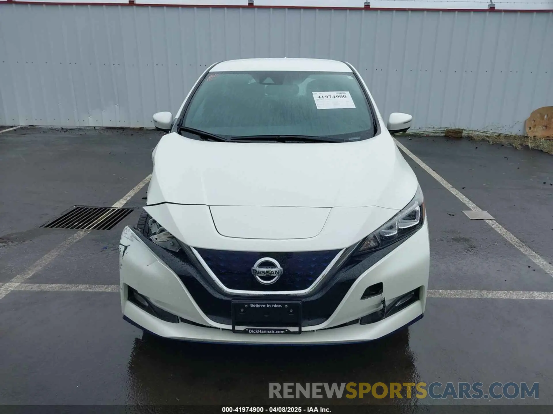 13 fotografías del automóvil dañado 1N4BZ1DP1LC310517 NISSAN LEAF 2020