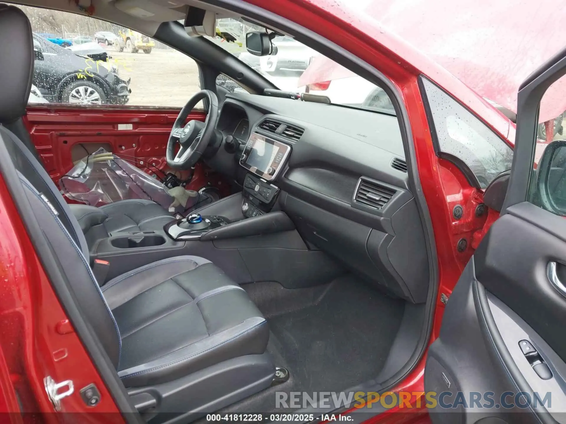 5 fotografías del automóvil dañado 1N4BZ1DP4LC304940 NISSAN LEAF 2020