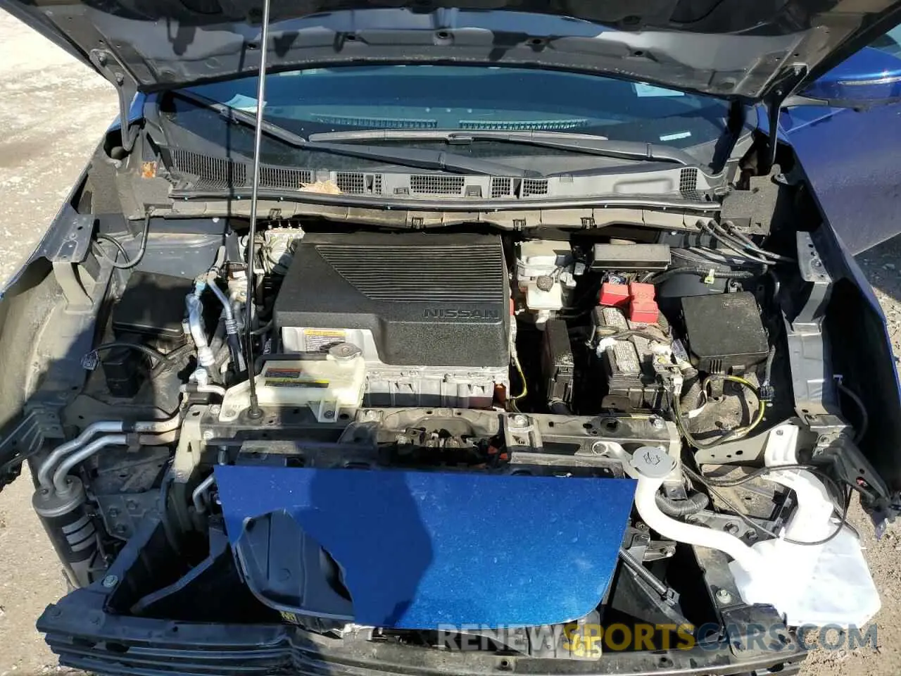 12 fotografías del automóvil dañado 1N4BZ1DP9LC305209 NISSAN LEAF 2020