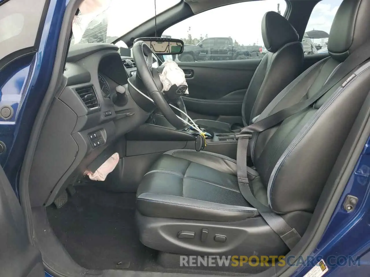 7 fotografías del automóvil dañado 1N4BZ1DP9LC309339 NISSAN LEAF 2020