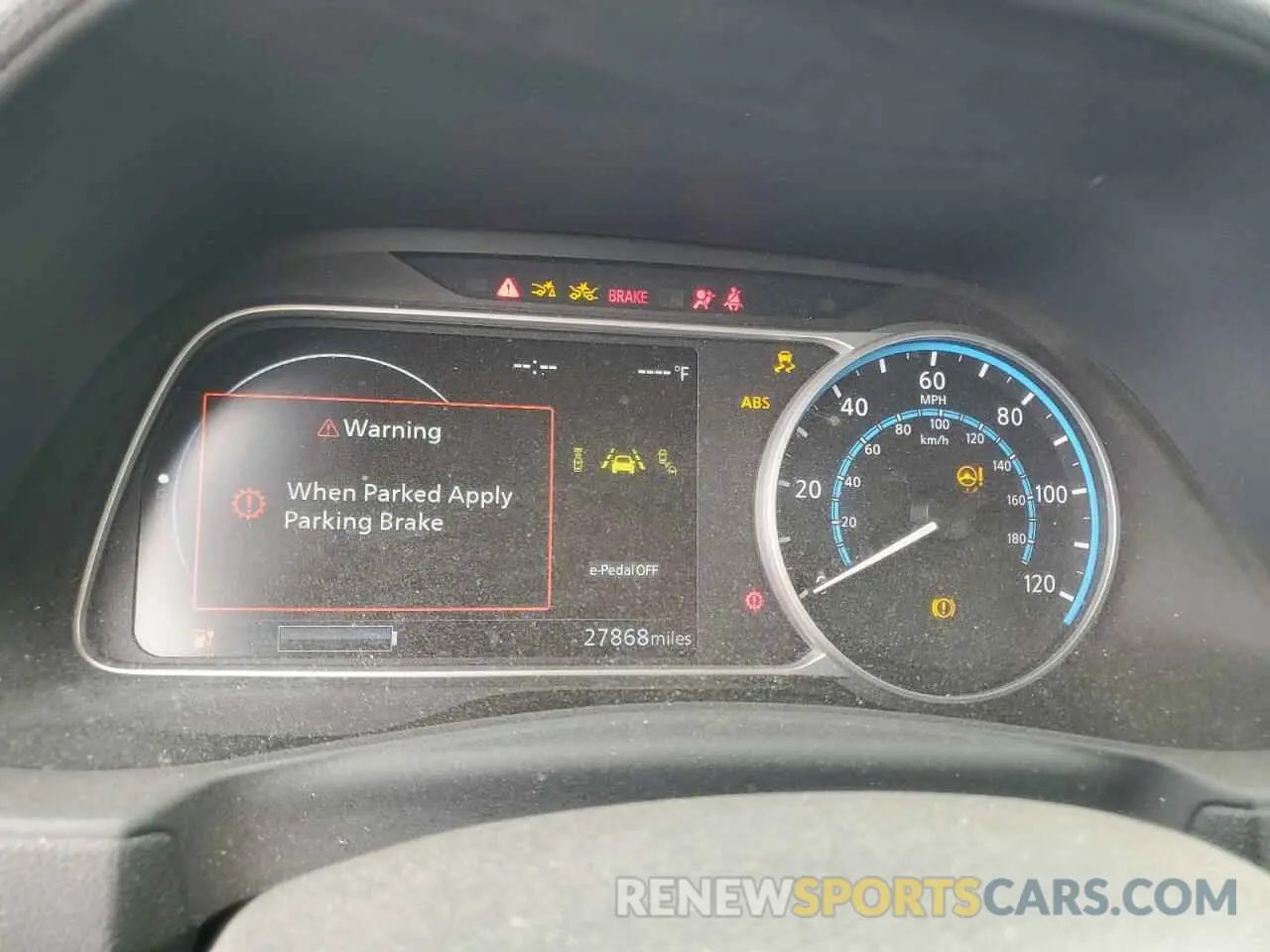 9 fotografías del automóvil dañado 1N4AZ1CVXMC556009 NISSAN LEAF 2021