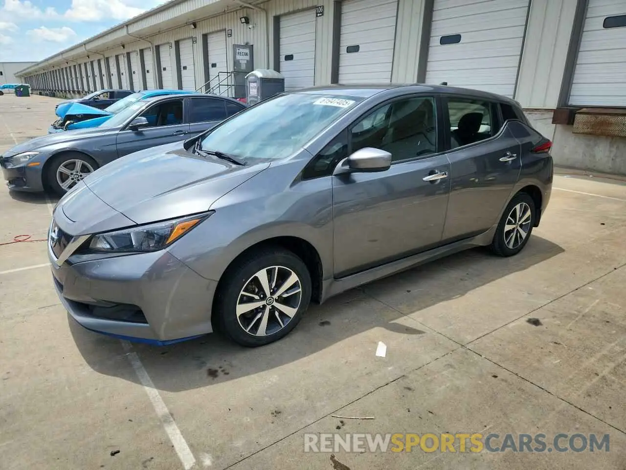 1 fotografías del automóvil dañado 1N4BZ1BV0MC554842 NISSAN LEAF 2021