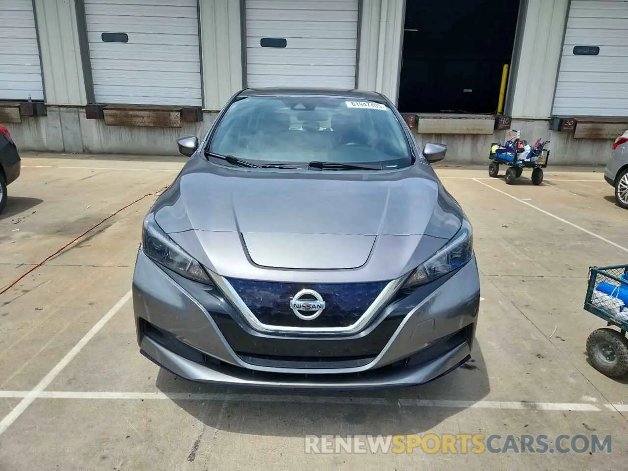 5 fotografías del automóvil dañado 1N4BZ1BV0MC554842 NISSAN LEAF 2021