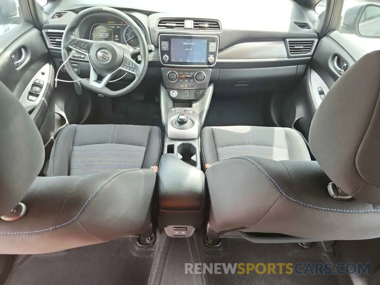 8 fotografías del automóvil dañado 1N4BZ1BV0MC554842 NISSAN LEAF 2021