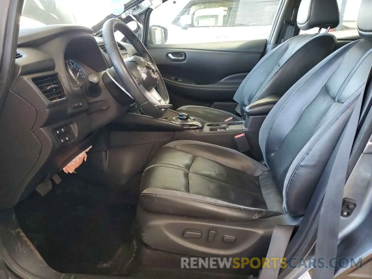 7 fotografías del automóvil dañado 1N4BZ1DV7MC555936 NISSAN LEAF 2021